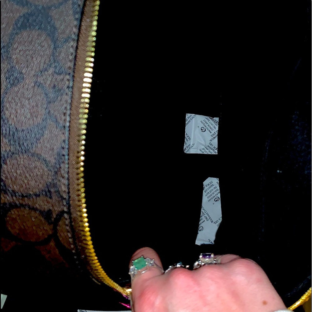 Coach Signature Monogram Lg Court & Bordeaux NO WRISTLET NO BELT! BACKPACK ONLY! - Picture 3 of 16
